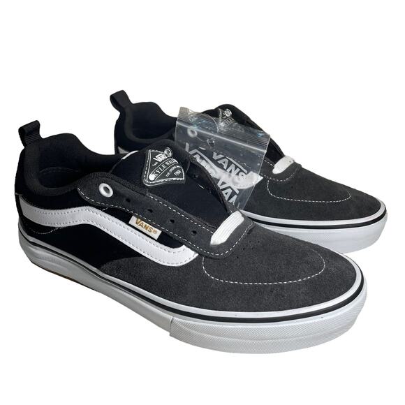 NWT Vans Kyle Walker Sneaker Twill Raven Size M7.5 New VN0A5JIE87C - Picture 1 of 9